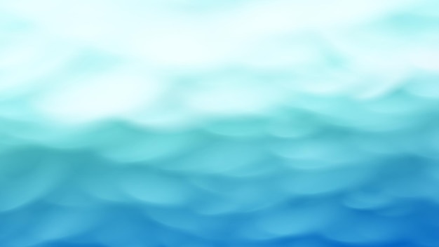 Um cenário abstrato de design de onda branca azul