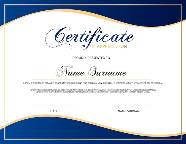 Um certificado que é feito na forma de um nome matrimonial.