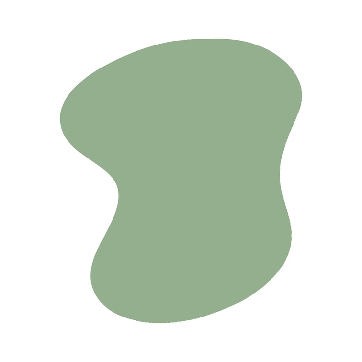 Vetor um círculo verde e azul com um fundo verde