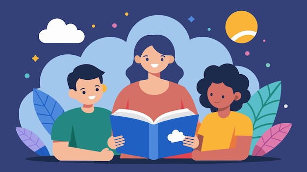 Vetor um clube mensal de leitura para pais concentra-se na literatura relacionada à neurodiversidade, criando um espaço para