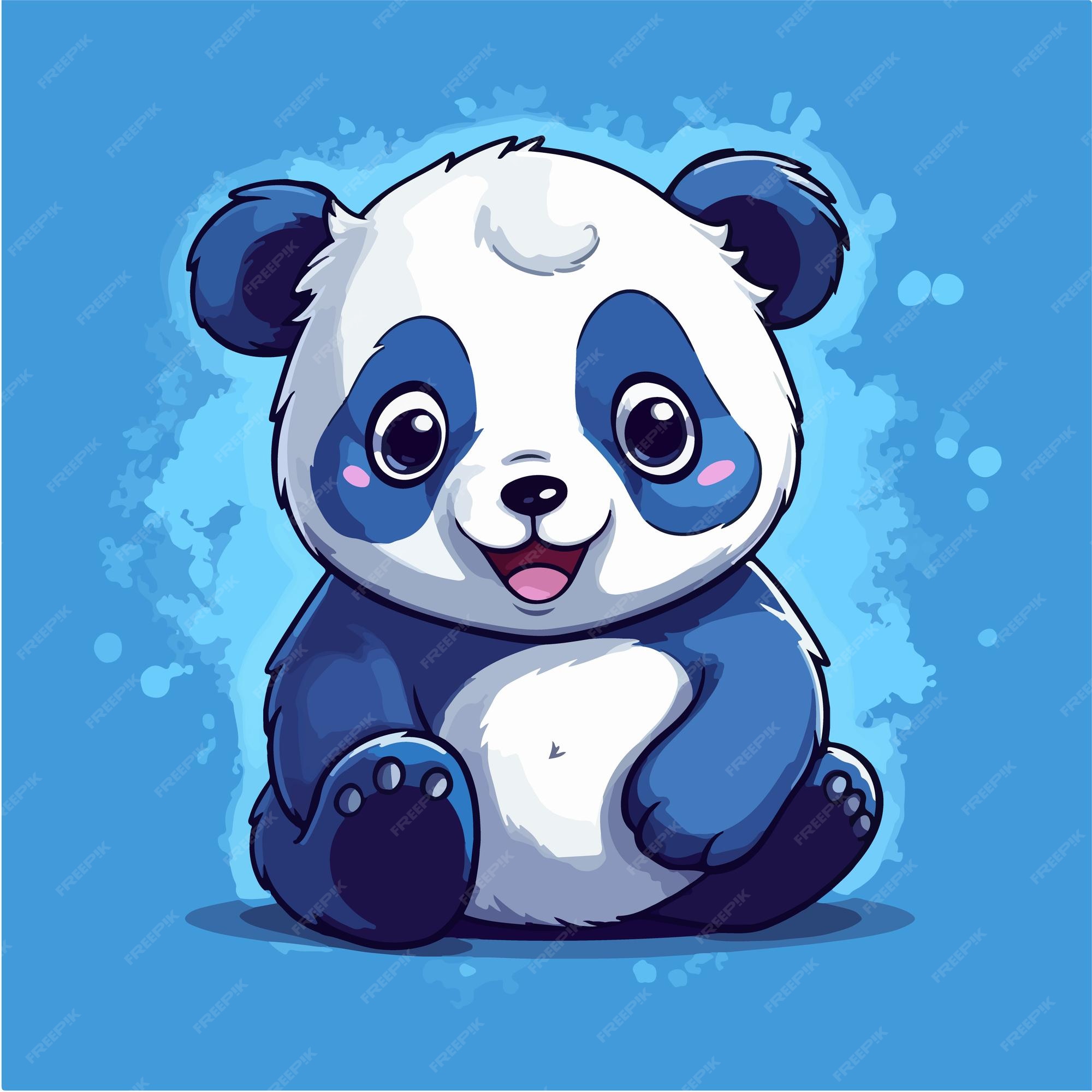 Panda Urso Desenho Animado - Gráfico vetorial grátis no Pixabay - Pixabay