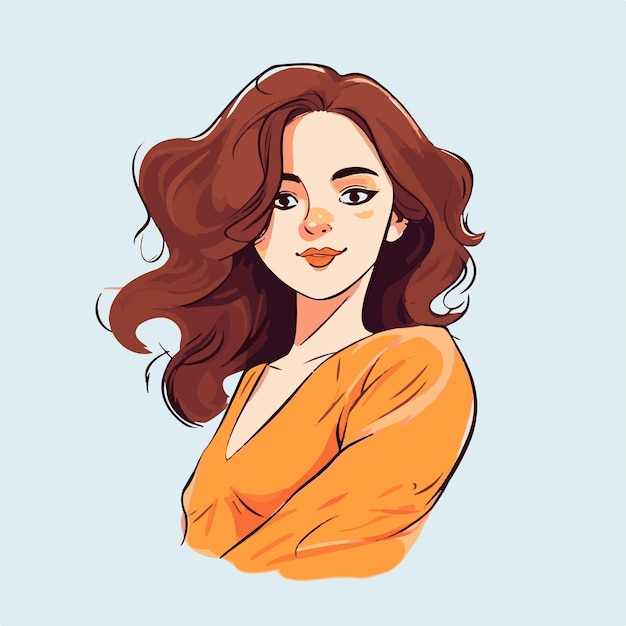 Desenho de uma mulher