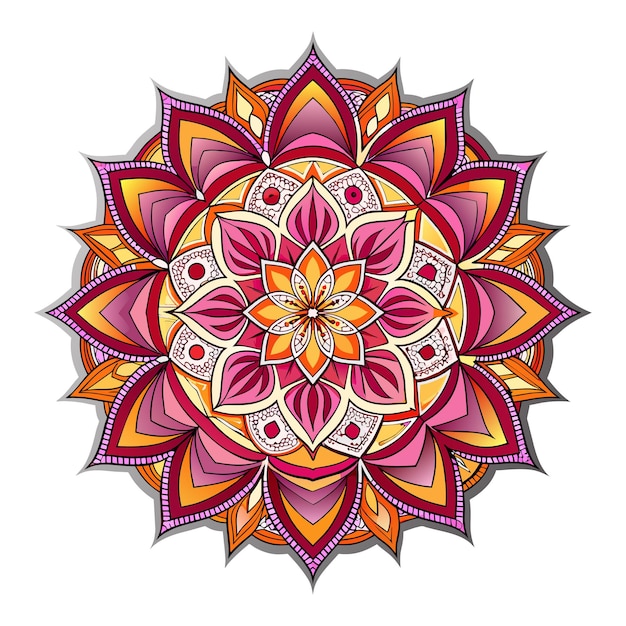 um desenho colorido com a palavra rosa na parte inferior