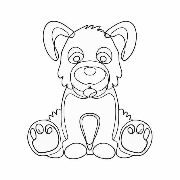 um desenho de um cão com uma camisa que diz o nome nele