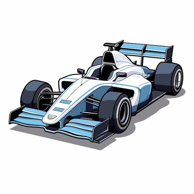 um desenho de um carro de corrida com a palavra carro