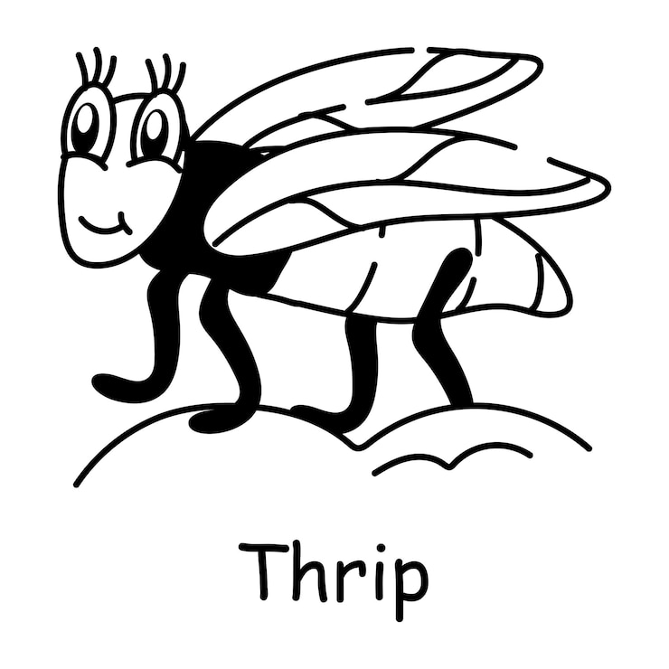 Vetor um desenho de um pássaro com a palavra t nele