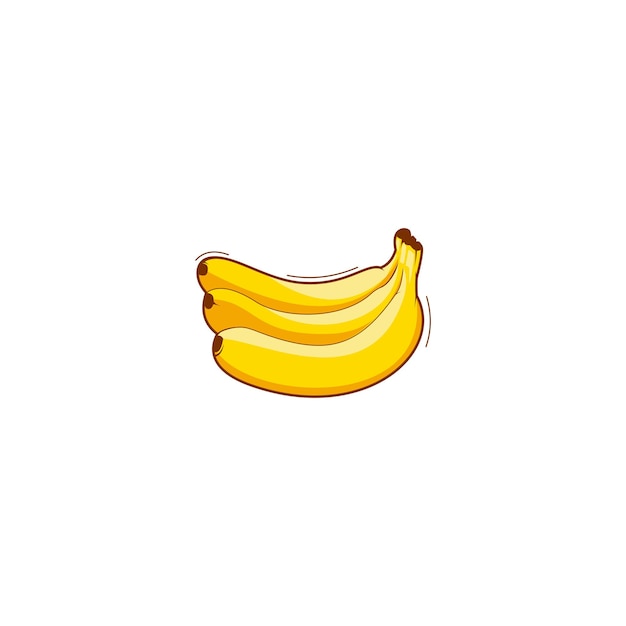 Um desenho de bananas com a palavra banana