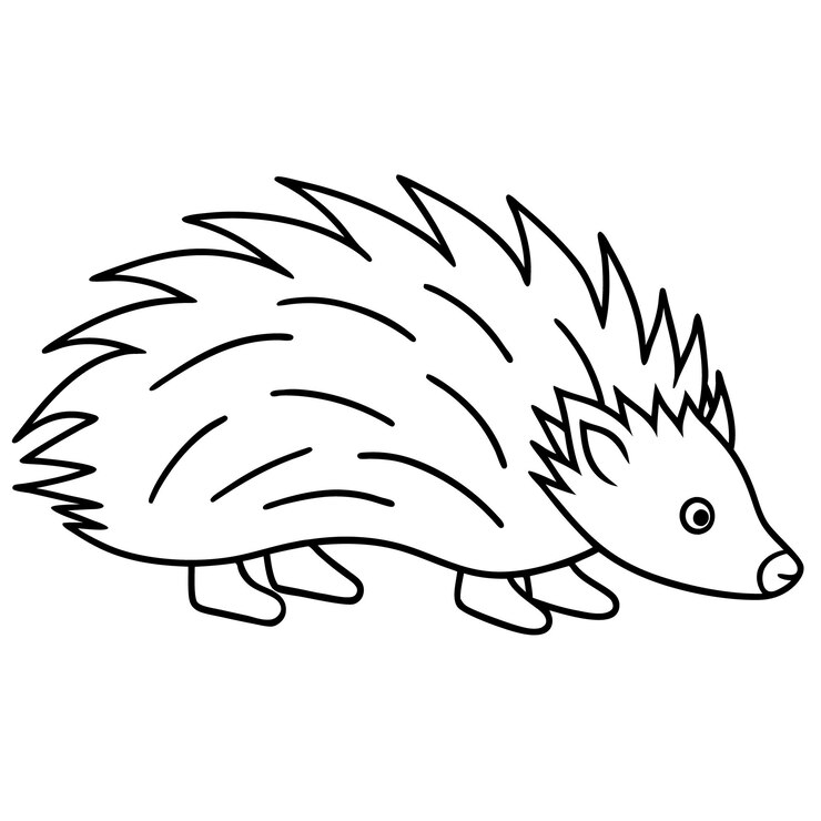 Vetor um desenho de uma criatura bonita com um fundo branco