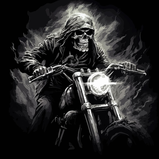 Motoqueiro Fantasma Vetor PNG , Adesivo Clipart A Caveira Andando De Moto  Decorada Com Desenho Animado De Chamas, Adesivo, Clipart Imagem PNG e Vetor  Para Download Gratuito