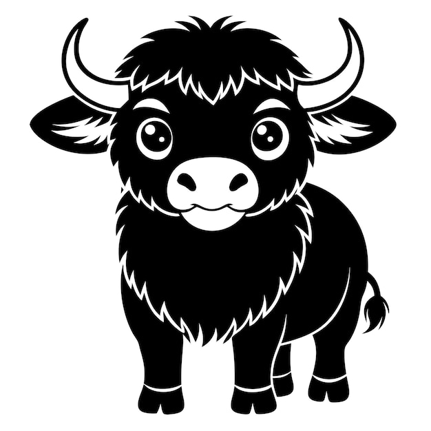 boi da cara preta desenho para colorir