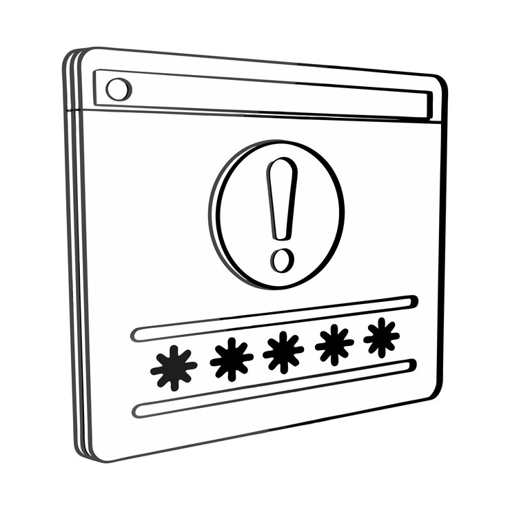 Vetor um desenho em preto e branco de uma máquina de lavar com um sinal de não fumar