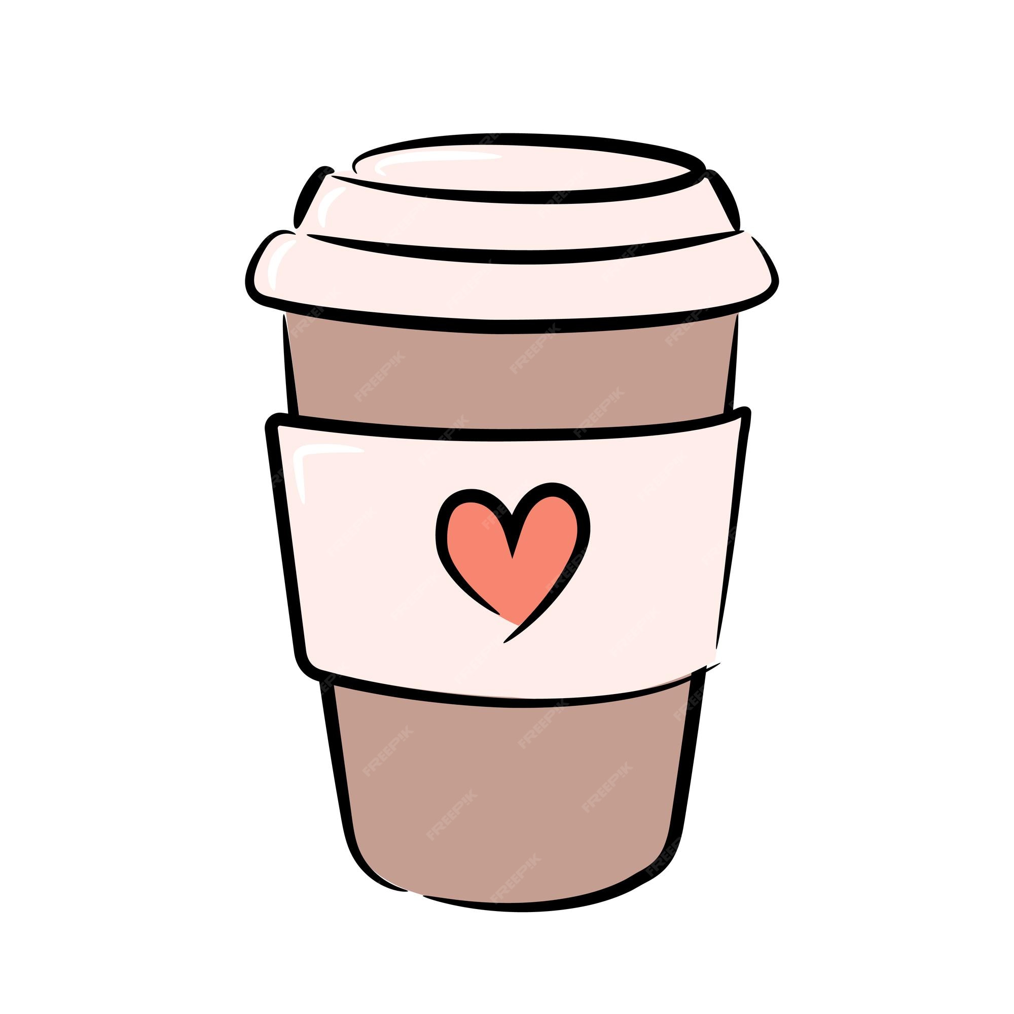 Como Desenhar um Copo De Café No Estilo Tumblr Desenhos Faceis de Fazer 