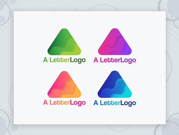 Vetor um design de logotipo da carta