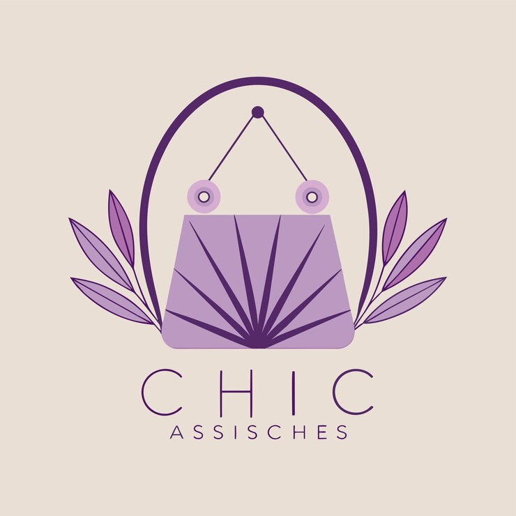 Vetor um design de logotipo minimalista e chique para uma boutique de moda especializada em acessórios desenvolver um logotipo minimista para uma marca de acessórios chiques projeto de logotipo vetorial moderno minimalista simples