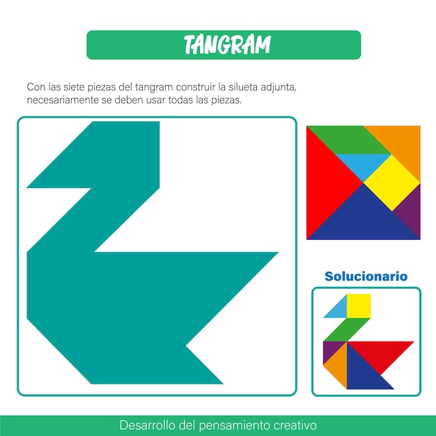 Quebra-Cabeça Chinês Tangram - Gráfico vetorial grátis no Pixabay - Pixabay