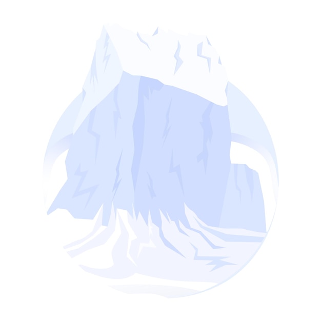 Um download de vetor plano icefloe
