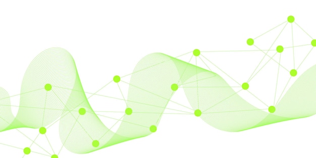 um fio verde e branco é feito pela empresa da empresa
