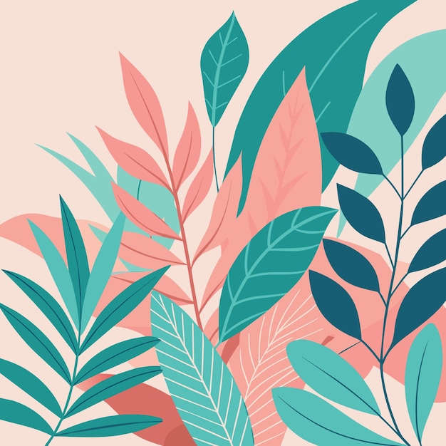 um fundo colorido com as cores das folhas e a palavra " azul "