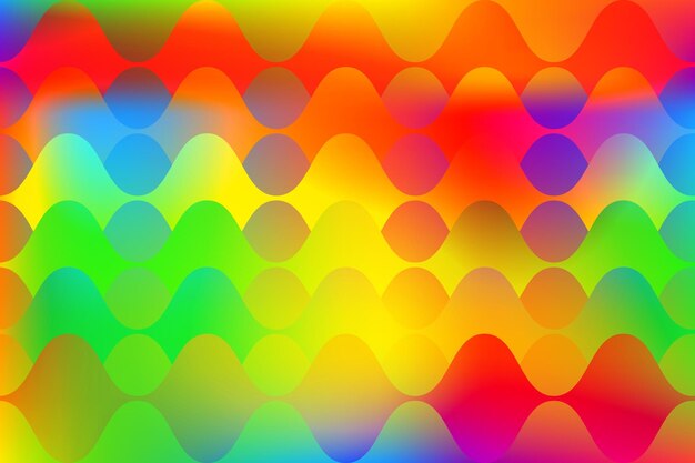 Um fundo colorido com um fundo colorido arco-íris