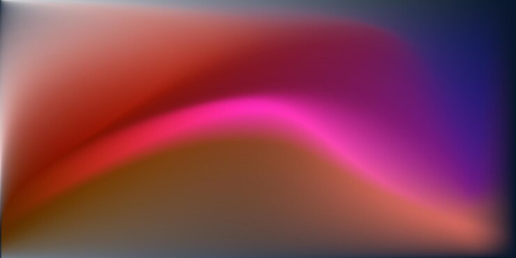 Vetor um fundo de gradiente desfocado colorido com um fundo colorido arco-íris
