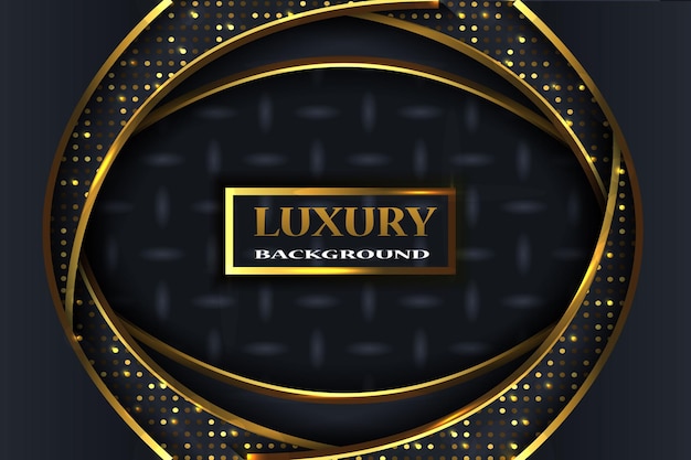 Um fundo de luxo preto