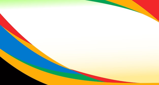 Um fundo desportivo abstrato e colorido para um evento internacional. Um negócio profissional fantástico e legal.