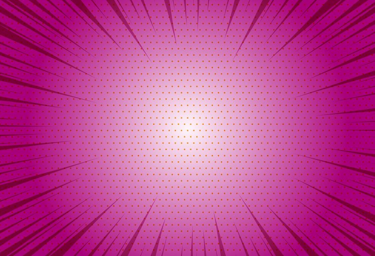 Vetor um fundo rosa cômico