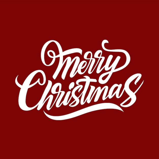 um fundo vermelho com um texto de Natal feliz escrito em branco
