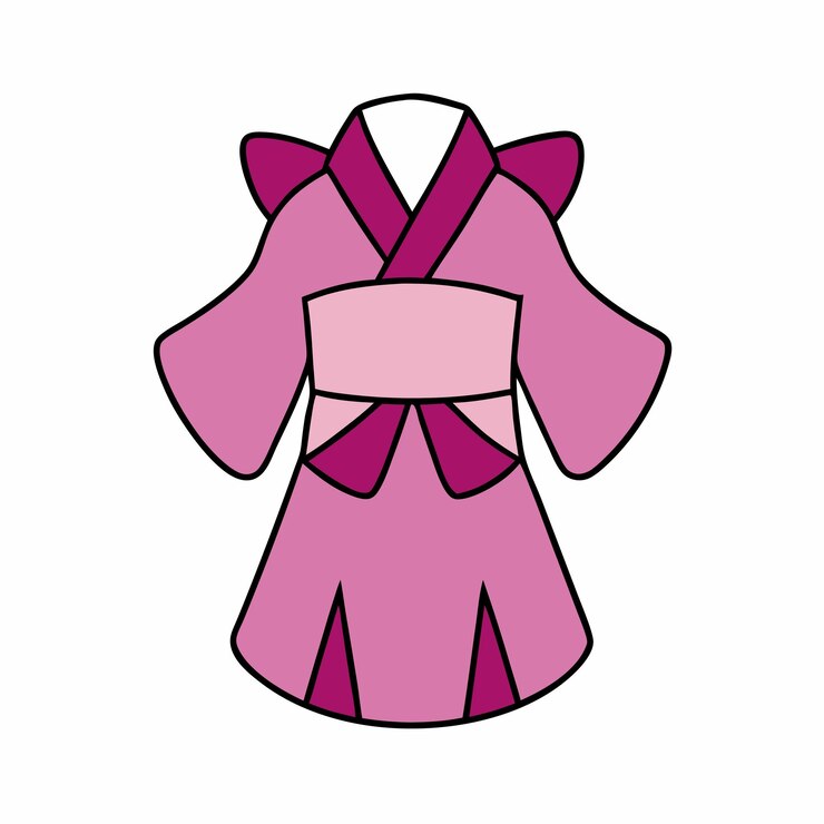 Vetor um laço rosa e branco com um laço rosa nele.