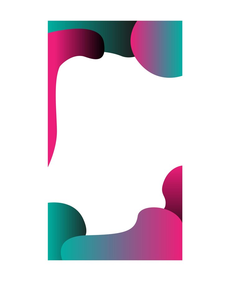 Vetor um logotipo colorido com a letra e nele.