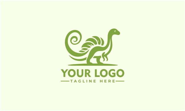 Um logotipo de dinossauro com o logotipo trex no centro O dinossauro é verde e tem um sorriso nele