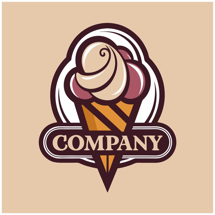 Vetor um logotipo de uma empresa chamada gelado de empresa