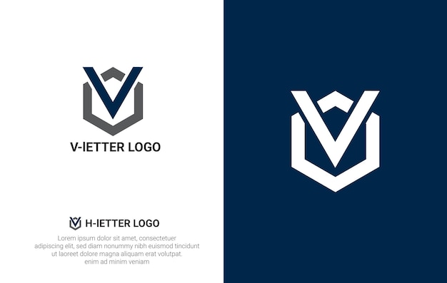 Vetor um logotipo para uma empresa h - jeter
