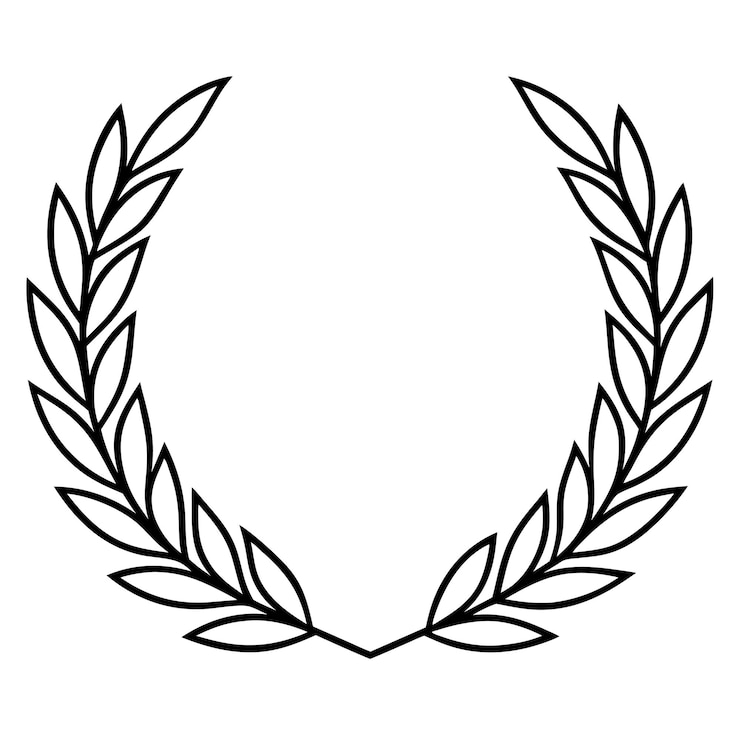 Vetor um logotipo preto e branco com uma coroa que diz coroa