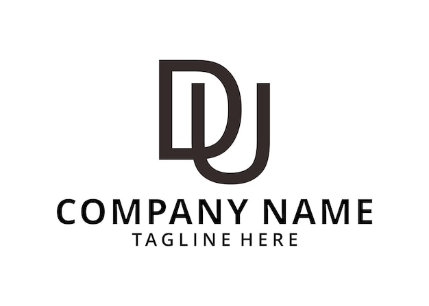 Um logotipo preto e branco para uma empresa de dj.
