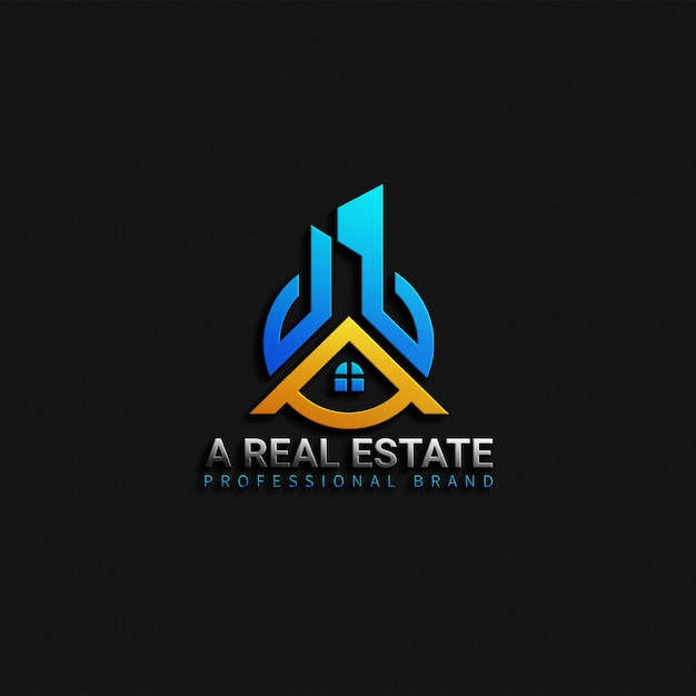 Um Modelo de Design de Logo Imobiliário