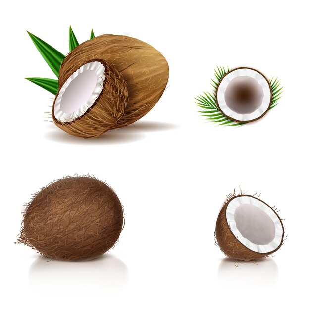 Um óleo de cocô e creme