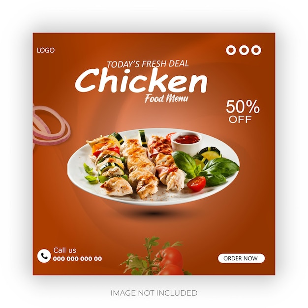 Um pacote de nogueira de frango com um rótulo que diz frango
