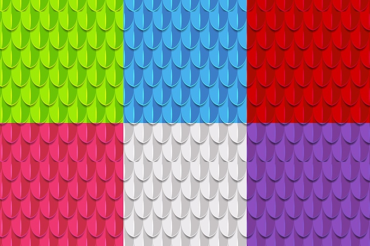 Vetor um padrão colorido com a palavra nele