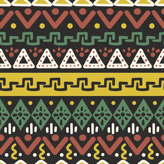 um padrão sem costura com um fundo amarelo e preto com um desenho que diz a palavra