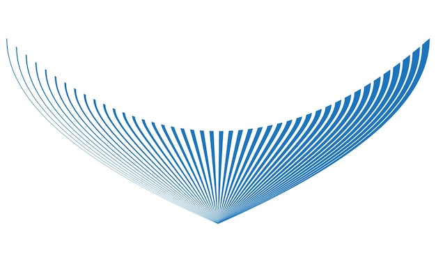 um papel azul e branco com uma linha azul que diz " z "