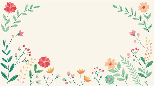 um papel de parede com flores e um texto dizendo " primavera "