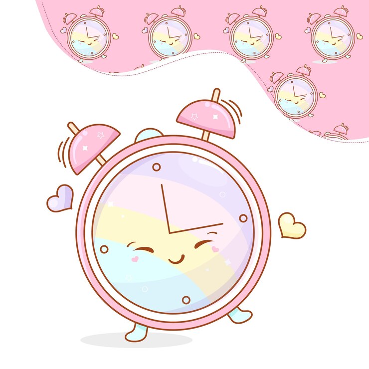 Vetor um relógio bonito, vector.