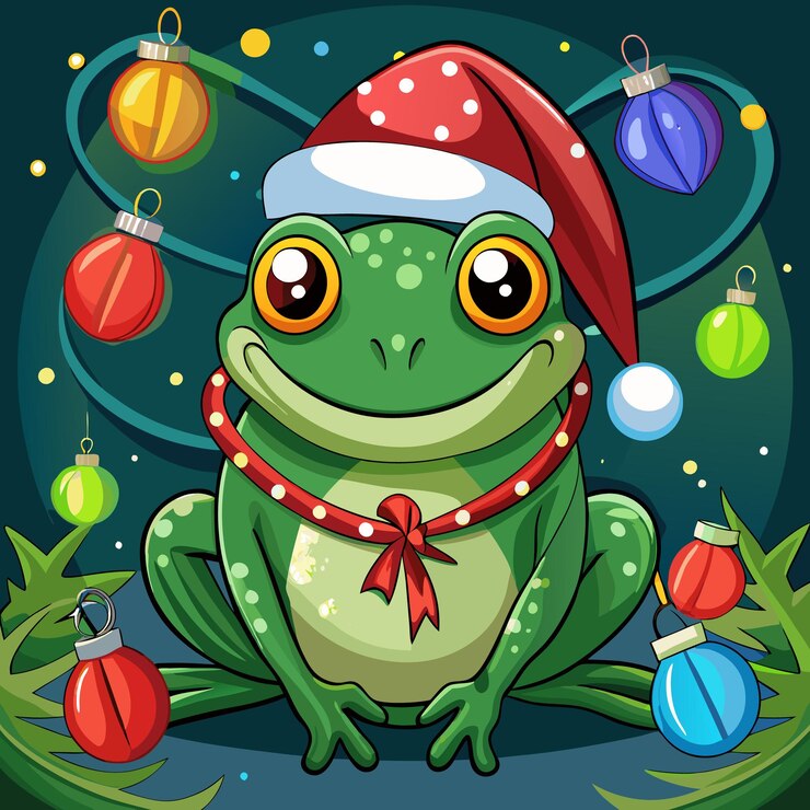um sapo de desenho animado com um chapéu que diz "quota um sapo"
