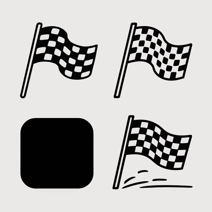 Um sinal preto e branco que diz "Checkers Quotes"