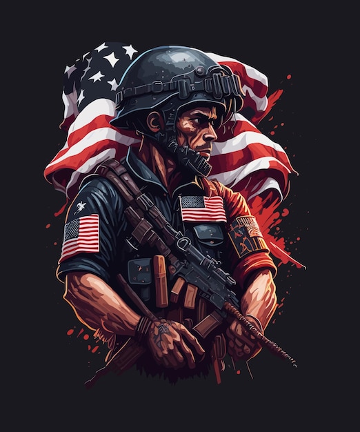 Bandeira Dos Estados Unidos Da América E Casaco-uniforme Militar Dobrado  Símbolos Militares - Faixa Conceptual De Fundo Para Os a Foto de Stock -  Imagem de honra, revestimento: 170023030