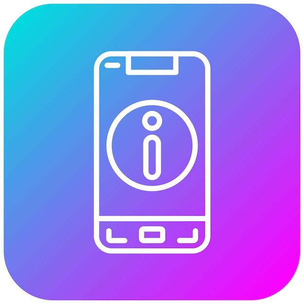 um telefone azul e roxo com uma imagem de um telefone com um buraco de chave