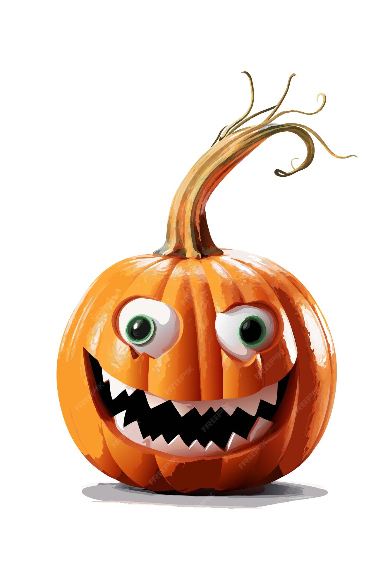 lanterna de abóbora png com uma cara assustadora para evento de halloween.  design de elementos de