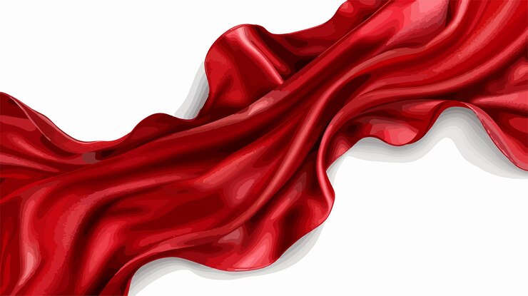 Vetor uma bandeira vermelha com um fundo branco com uma imagem de uma bandeira que diz o dia nacional