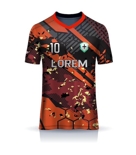 Vetor uma camisa que diz 10.